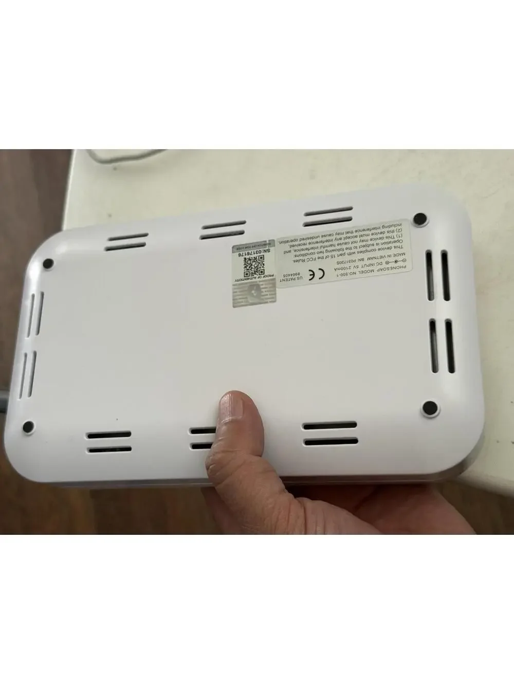 PhoneSoap 3 UV Cell Phone Sanitizer and Dual Universal Charger